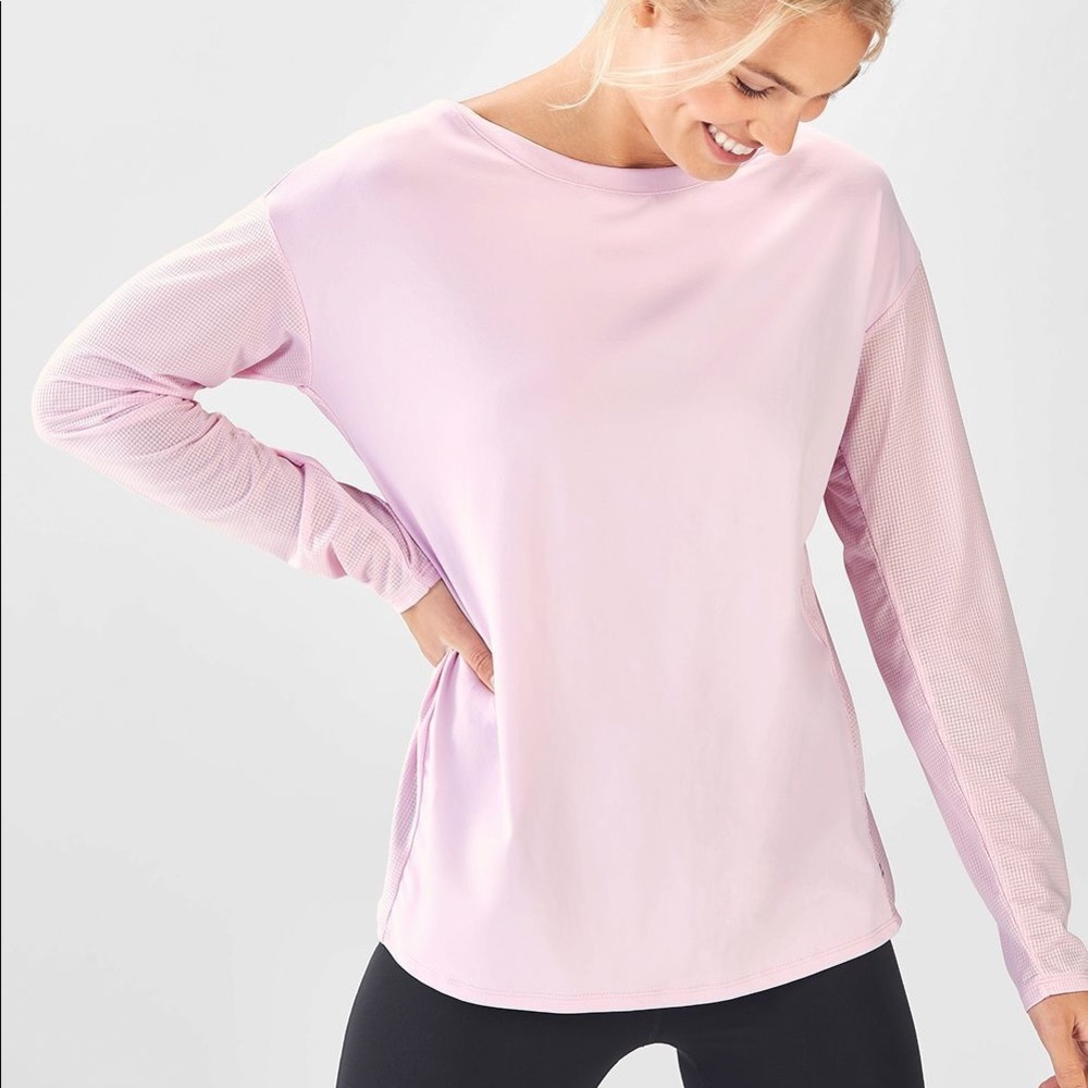 Long sleeve workout top